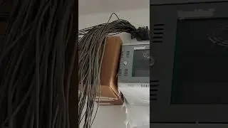 Wire Tracking and numbering #isecureall #wifi #epbax#internet #security #rack #dynamic #dlink #viral