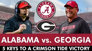 Alabama vs. Georgia Preview, Prediction, Injury Report, Jalen Milroe & Carson Beck | CFB Week 5