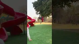 Squid game playground parkour flips pov @KidsDianaShow #parkourpovpk #parkour #shorts
