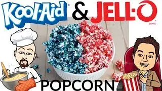 Kool-Aid & Jello Popcorn - Baking Live With Ken's Kreations