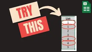 ये तो पता होना चाहिए? Excel Trick: Mark Duplicates Instantly with 🟥 Red Circles | Hindi