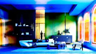 Relax and nap in the other room, after dinner with friends