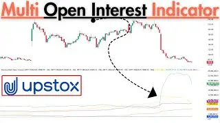 How to check Multi Open Interest Indicator in Upstox Trading Platfform || #upstox