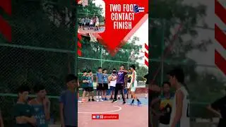 basketball two foot contact finish🎒🔥