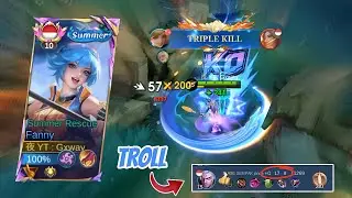 REVIEW SKIN FANNY SUMMER REVAMP TAPI MALAH DI TROLL !! - Mobile Legends