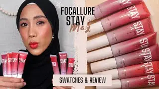 FOCALLURE STAYMAX MOISTURIZING Lip & Cheek Tint REVIEW & SWATCHES