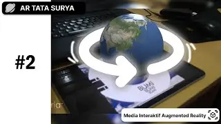 Tutorial Memutar (Rotate) objek 3D AR | Media Interaktif Augmented Reality Unity | Unity 2019