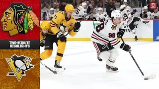Chicago Blackhawks vs. Pittsburgh Penguins (1/29/26) | Game Highlights | CHSN Blackhawks