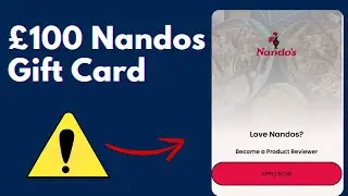 Cheekyreviewer.com Review - Is free &pound;100 Nando&rsquo;s gift card Legit Or Scam?