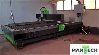 Plasma CNC Mantech 3000x1500x125A instalat la Atelierele CFR Grivița SA