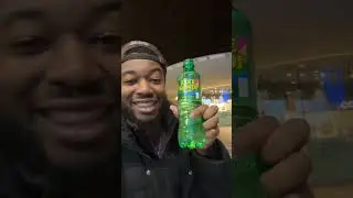 American Trying Faxe Kondi Soda in Denmark