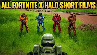 All Fortnite X Halo Short Films