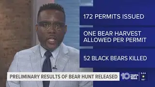 Florida bear hunt results released