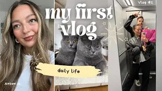 HERE WE GO - my first vlog ✨🤍🐣