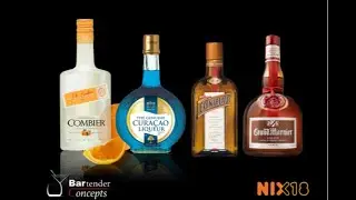 Orange liqueurs