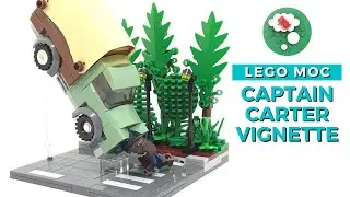 LEGO Captain Carter MOC (What if...? MARVEL)