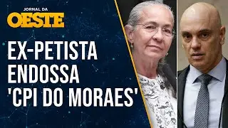 Heloísa Helena rasga o verbo e defende CPMI do Master: 'Bilhões foram roubados'