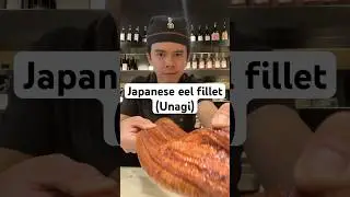 Japanese eel fillet(Unagi)#Japaneseeel #unagi #sushi