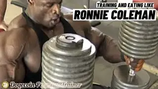 I did Ronnie Colemans Workout program and diet for one day