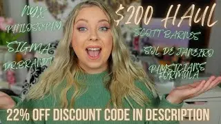 HUGE MAKEUP HAUL FROM LOOKFANTASTIC DECEMBER 2021 | AMAZING DISCOUNT CODE TO SHOP!!