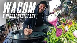 Wacom x Global Street Art: Captain Kris!