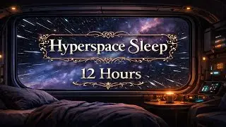 Hyperspace Sleep | 12 Hours of Deep Cosmic Rest Night Relaxation