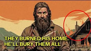 Revenge Of The Mountain Man Returns And Finds His Home Burned By 12 Outlaws