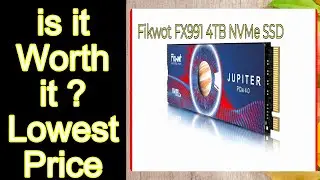 Fikwot FX991 4TB NVMe SSD Features - Important Information