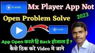Mx Player App Automatic On/Off Problem Solve 2023 || Mx Player Settings || Mx Player App Not Open||