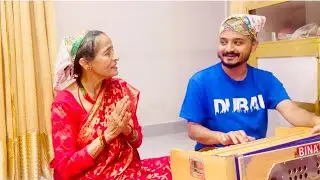 Memory King Arpan Sharma Singing Bhajan With His Mother | Shree Krishna Janmashtami 