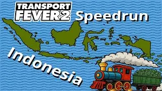 Indonesia (Java) | Speedrun $100,000,000! | Transport Fever 2