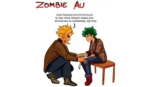 Zombie Au Comic 🧟🧟🧟 | My Hero Academia Comic Dub