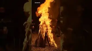 Bonfire Night At Skardu Valley ❤️ Plan Tour With Us💚 #travel #dreamland #skardupakistan #bonfire