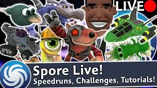 Spore LIVE Destroying the Grox Empire Day 6