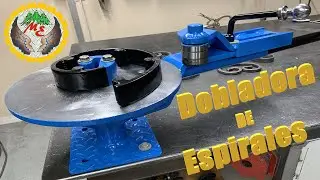 DIY Dobladora de Espirales Para Proyectos de Herreria Herramienta de Primera Necesidad en el Taller