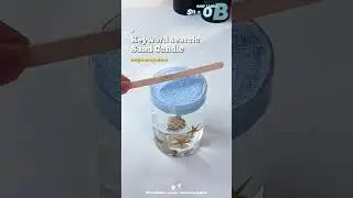 DIY Sand Candle, available in multiple colors! Get a large bag for only $1.16! Link in my bio!