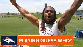 Bradley Roby & Darian Stewart Play 'Guess Who?' 🤣 | Denver Broncos