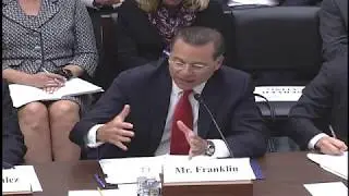 Rep. Garamendi questions the panel at hearing on growing water-related infrastructure needs