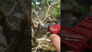 This Tiny Milwaukee Saw Is INSANELY Powerful 😳 #tools #woodworkingtools #milwaukee