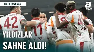Galatasaray, Karag&uuml;mr&uuml;k Engelini Sara Ve Osimhen'le Ge&ccedil;ti! (Karag&uuml;mr&uuml;k 1-3 Galatasaray)