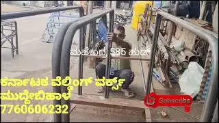 Mahindra 585 hood work!! #tractorvideo #automobile #rktractors #hood #welding #bumper