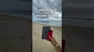 iPad Mini 6 Vs IPhone Mini 13 #apple