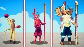 EVOLUTION OF GOD MONKEY KING | TABS - Totally Accurate Battle Simulator