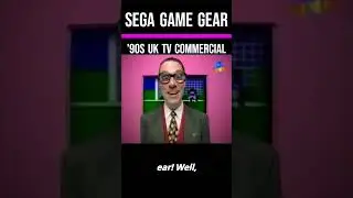 SEGA Game Gear 'Weather Man' '90s UK TV Commercial  #oldtvcommercials #retro #retrogaming #sega