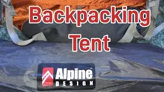 Alpine Design Backpacking Tent 🏕️