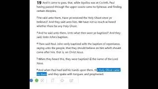Sermon: Settleing The Baptism Name Debate