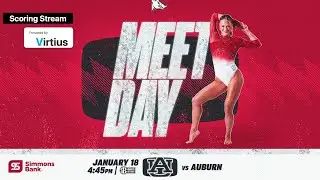 Virtius Scoring Stream - Arkansas vs Auburn - Women's NCAA Gymnastics