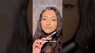 💄 - Huda beauty Liquid lipstick (First class) #lipstickswatch #hudabeauty #hudabeautyliquidmatte