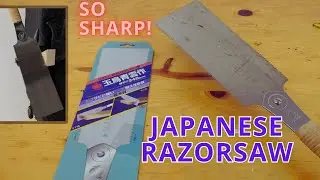 Japanese Woodworking Hand Tool: New vs. Old Ryoba Handsaw Test