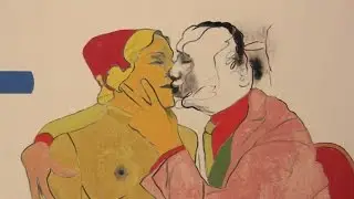 R.B. Kitaj (1932 - 2007) Obsessionen: Ausstellung im J&uuml;dischen Museum (contemporary jewish art)